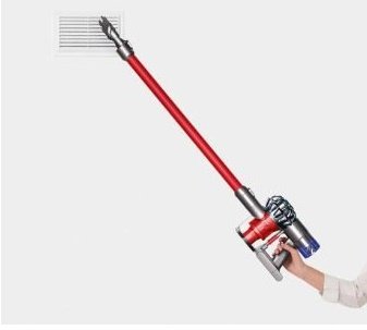 Absolute Cord-Free Vacuum wall cleaning