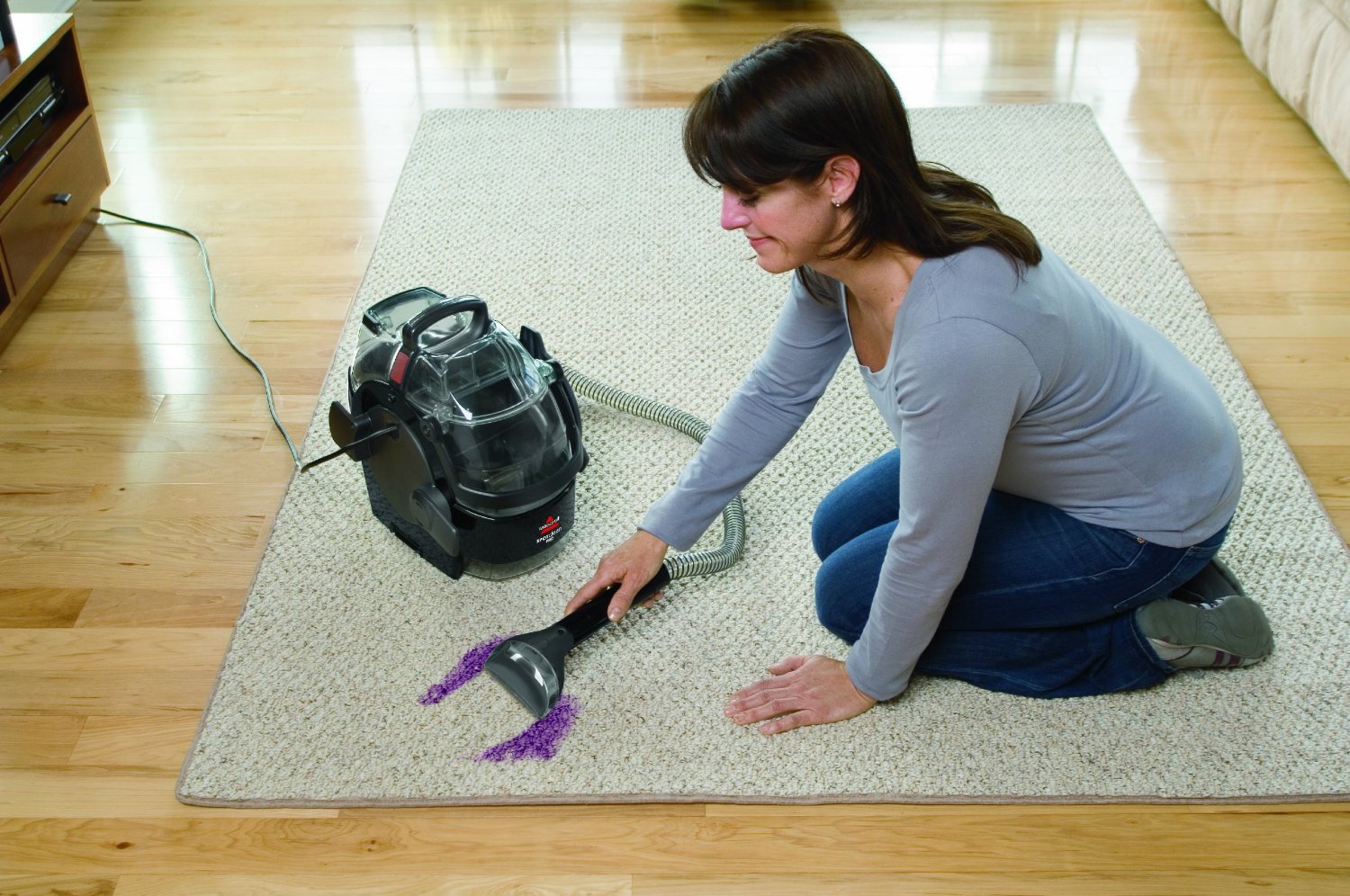 BISSELL SpotClean Professional Portable Carpet Cleaner Solution